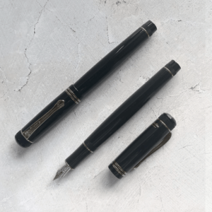 KAWECO | Pluma Estilográfica DIA2 Resina - Black Chrome