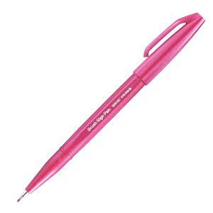 PENTEL | Brush Pen Fude Touch Sign - Rosa