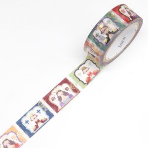 SAIEN | Masking Tape 15 mm x 7 m FOIL - King Queen