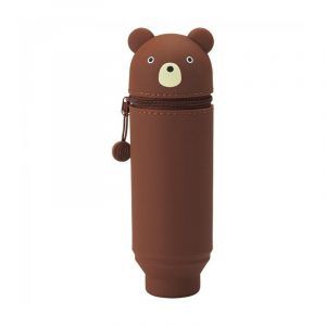 LIHIT LAB | Estuche vertical Mediano PUNILABO - Brown Bear