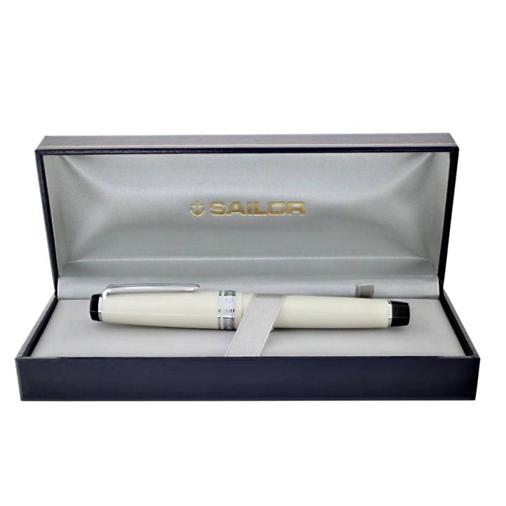 SAILOR | Pluma Estilográfica Pro Gear - ORO 21K - Ivory - Imagen 5