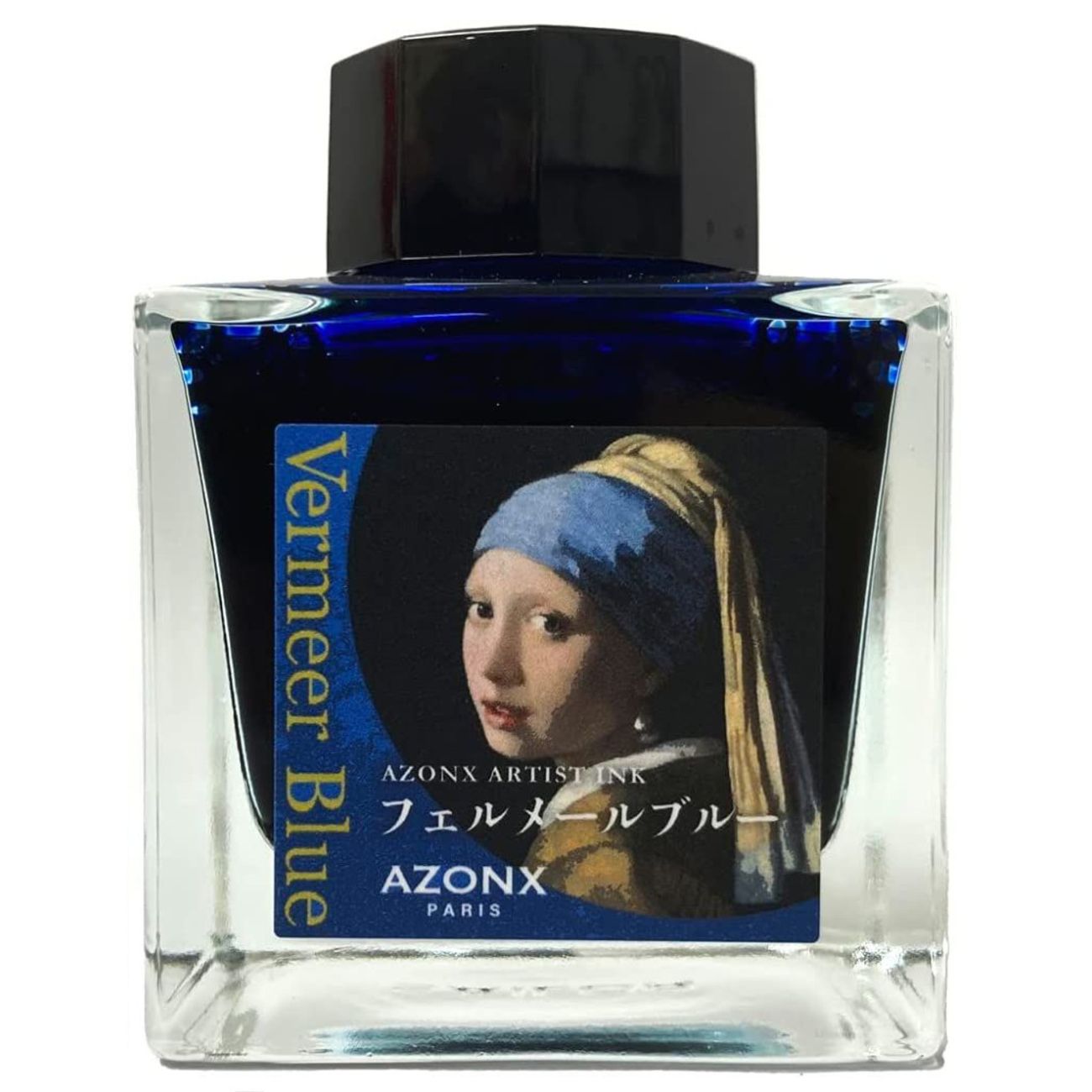 AZONX | Tintero cristal 50ml AX-8881 - Vermeer blue