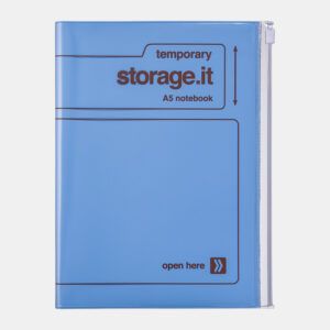 MARK'S Storage.it | Cuaderno A5 Rayado con Funda Táctil - Blue