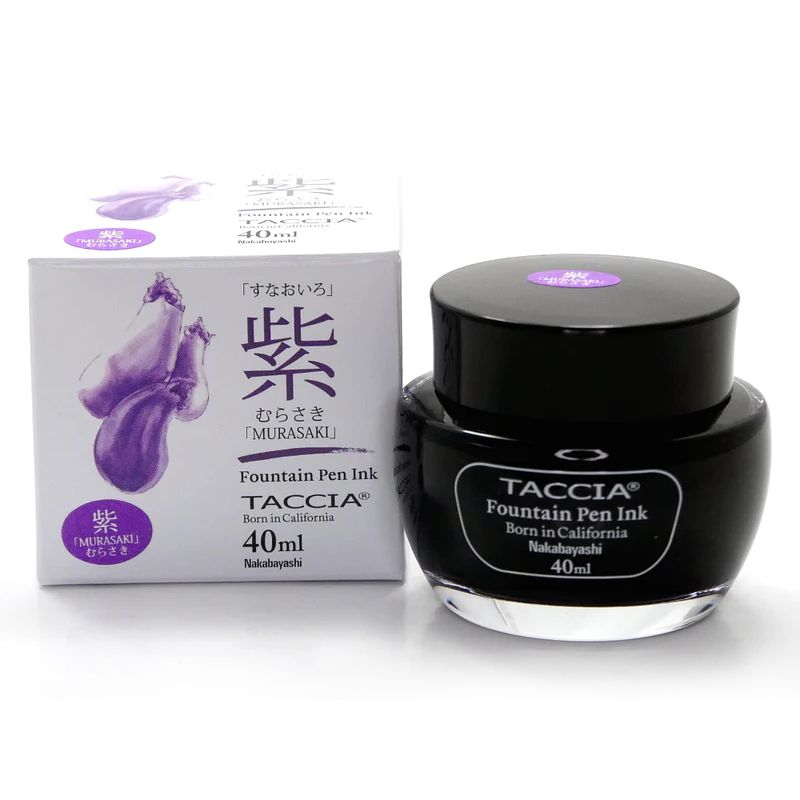 Taccia | SUNAO-IRO Tintero Vidrio 40 ml - Murasaki