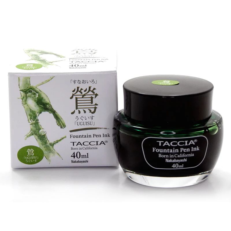Taccia | SUNAO-IRO Tintero Vidrio 40 ml - Uguisu
