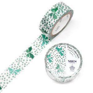 SAIEN | Washi Tape 15 mm x 7 m PARIS - Papillons de soie