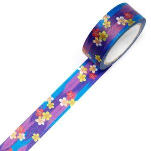 SAIEN | Washi Tape 15 mm x 7 m KIMONO - Yuu Arrow pattern