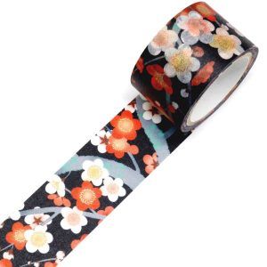 SAIEN | Washi Tape 25 mm x 5 m KIMONO - Hana Plum
