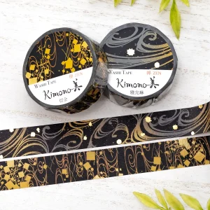 SAIEN | Washi Tape 25 mm x 5 m KIMONO - Zen Miyabi Korin