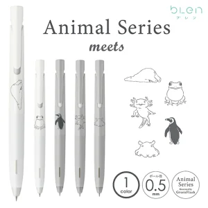 ZEBRA | Bolígrafo Antiestrés 0.5 mm BLEN - ANIMAL Pulpo Dumbo (Tinta Negra)