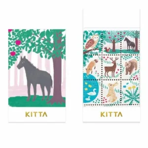 KING JIM | Washi Tape Precortado KITTA SPECIAL - Sello Animal