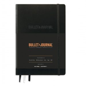 LEUCHTTURM1917 | Cuaderno A5 Malla Puntos BULLET JOURNAL Ed. 2 - Black