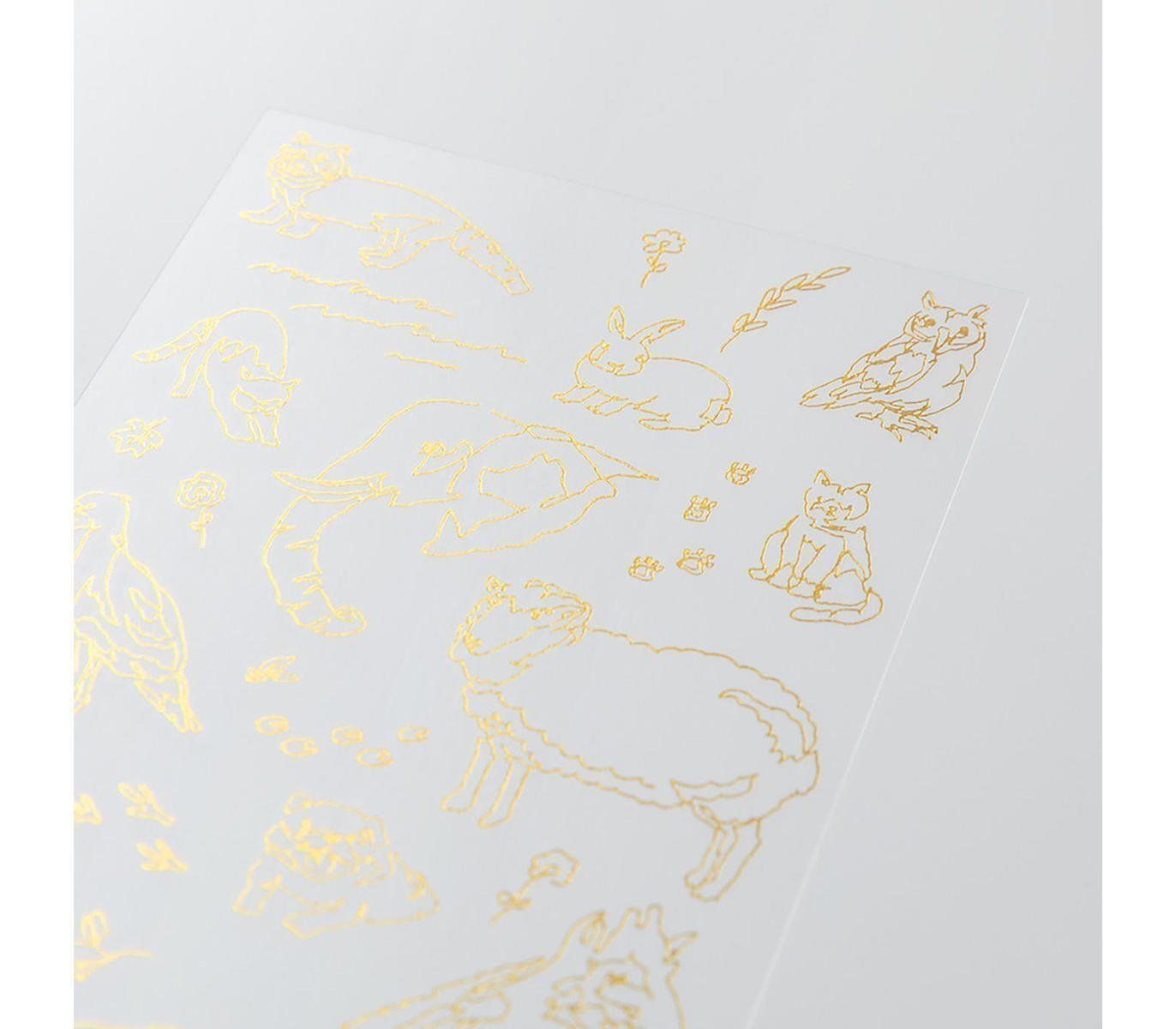 MIDORI | Pegatinas Transferibles FOIL 2619 - Land Animals - Imagen 5