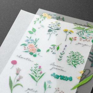 MIDORI | Pegatinas Transferibles 2632 - Flowering plants