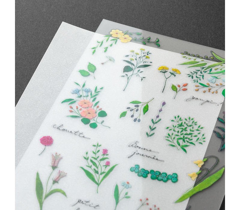 MIDORI | Pegatinas Transferibles 2632 - Flowering plants - Imagen 2