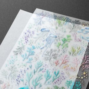 MIDORI | Pegatinas Transferibles 2636 - Watercolor Sea