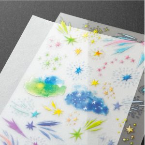 MIDORI | Pegatinas Transferibles 2635 - Starry Sky