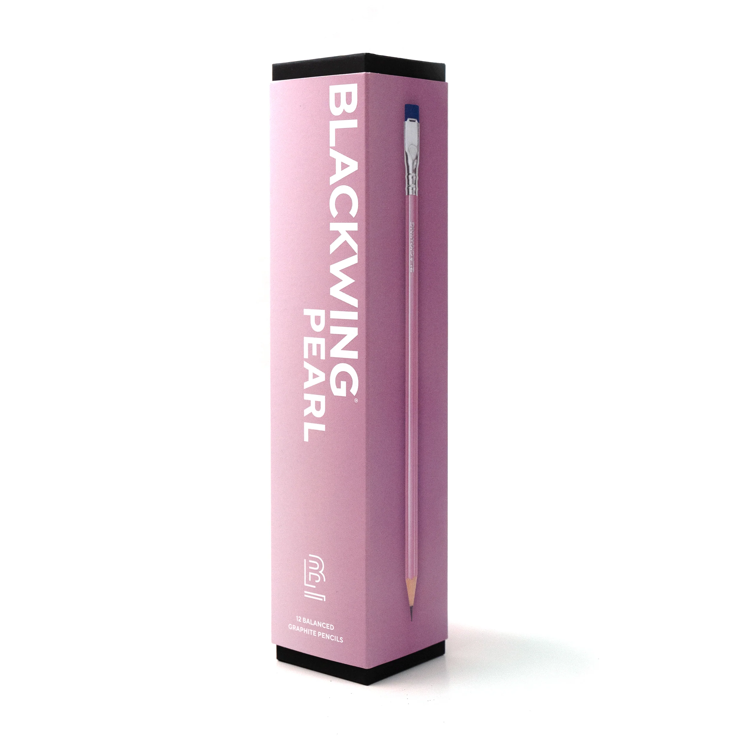 BLACKWING Pearl | Caja 12 Lápices - (Equilibrado - 3B) - Pink
