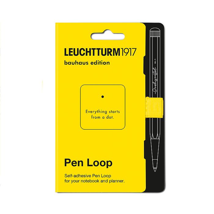 LEUCHTTURM 1917 | Pen Loop - Bauhaus Edition - Yellow