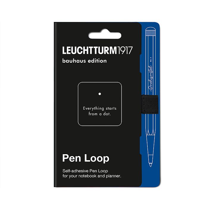 LEUCHTTURM 1917 | Pen Loop - Bauhaus Edition - Black