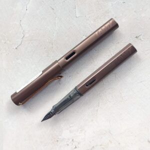 LAMY | Pluma Estilográfica Aluminio Lx - Marrón