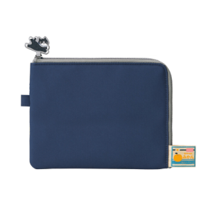 LIHIT LAB | Estuche A5 Flat Pouch - Indigo blue
