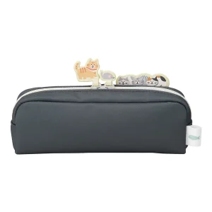 LIHIT LAB | Estuche Box Pen Pouch - Charcoal black