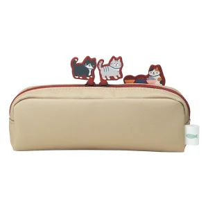 LIHIT LAB | Estuche Box Pen Pouch - Cookie beige