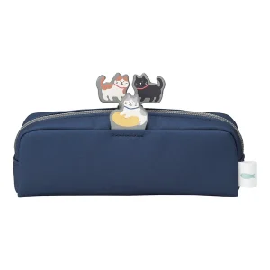 LIHIT LAB | Estuche Box Pen Pouch - Indigo blue