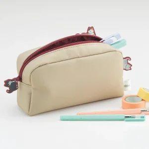 LIHIT LAB | Estuche grande Box Pen Pouch - Charcoal black