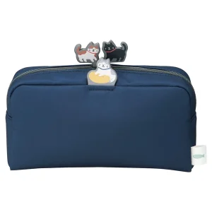 LIHIT LAB | Estuche grande Box Pen Pouch - Indigo blue