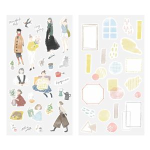 MIDORI | Pegatinas Sticker Collection 2 hojas - Fashion