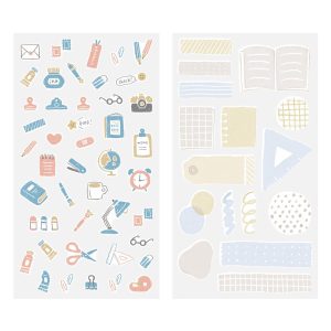 MIDORI | Pegatinas Sticker Collection 2 hojas - Stationery
