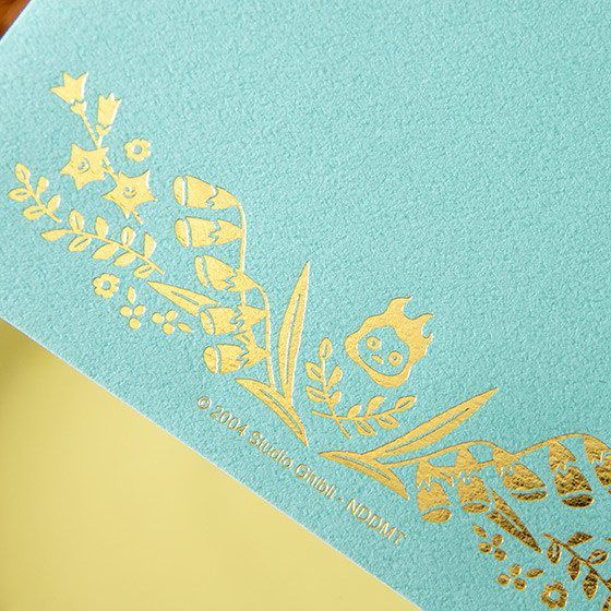 GHIBLI | Set de cartas y sobres Foil Stamp - El castillo ambulante - Imagen 3