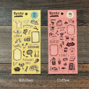 MIND WAVE | Pegatinas PONTO - Coffee 81638