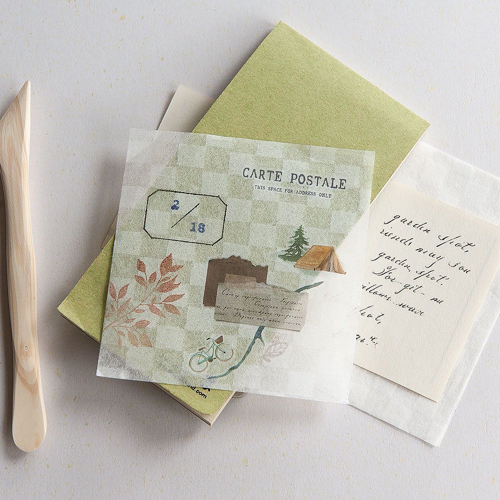 MU LIFESTYLE | Papel con textura (15 hojas) - NTP02