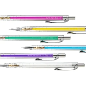 PENTEL | Portaminas 0.5 mm ORENZ Limited Clear Body - Amarillo