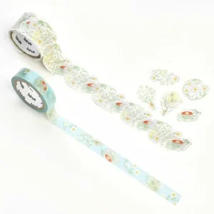 BANDE | 2 Rollos Pegatinas y Cinta Washi - Hana Kotoba - Camomila