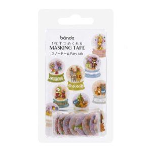 BANDE | Rollo de Pegatinas Washi (150) - Snow Globe Fairy tale