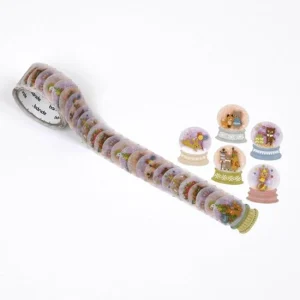 BANDE | Rollo de Pegatinas Washi (150) - Snow Globe Fairy tale
