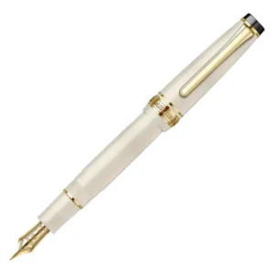 SAILOR | Pluma Estilográfica Pro Gear Slim - ORO 14 K - Shikiori Ivory Lame