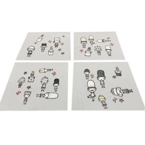 SUATELIER | Pegatinas OVERLAPPING Toy Soldiers - no 1522