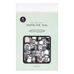 SUATELIER | Pegatinas OVERLAPPING Toy Soldiers - no 1522