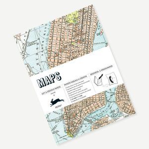 THE PEPIN PRESS | Libro 12 Pliegos Ilustrados 50x70 cm - Maps