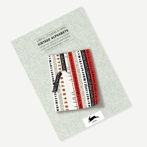 THE PEPIN PRESS | Libro de Etiquetas Adhesivas (250) - Vintage Alphabets
