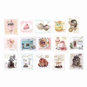 BGM | Pegatinas Sticker Flake POST OFFICE - Coffee day