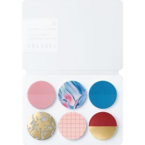 KING JIM | Pegatinas Coffret COSMETIC MOTIF - Circle Pink Float