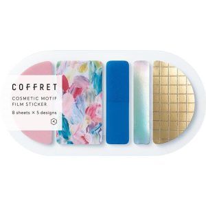 KING JIM | Pegatinas Coffret COSMETIC MOTIF - Round Pink Float