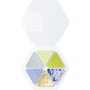KING JIM | Pegatinas Coffret COSMETIC MOTIF - Triangle Chiffon Yellow