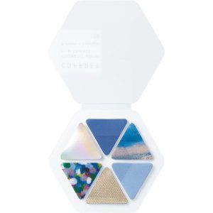 KING JIM | Pegatinas Coffret COSMETIC MOTIF - Triangle Horizon Blue